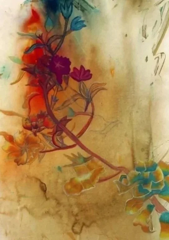 Artwork from Laure Schneider's art therapy practice