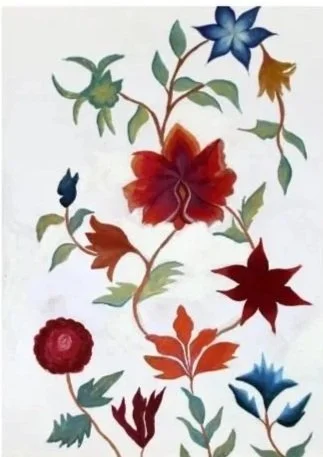 Artwork from Laure Schneider's art therapy practice