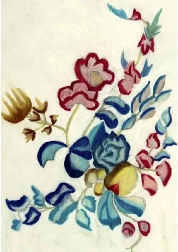 Artwork from Laure Schneider's art therapy practice
