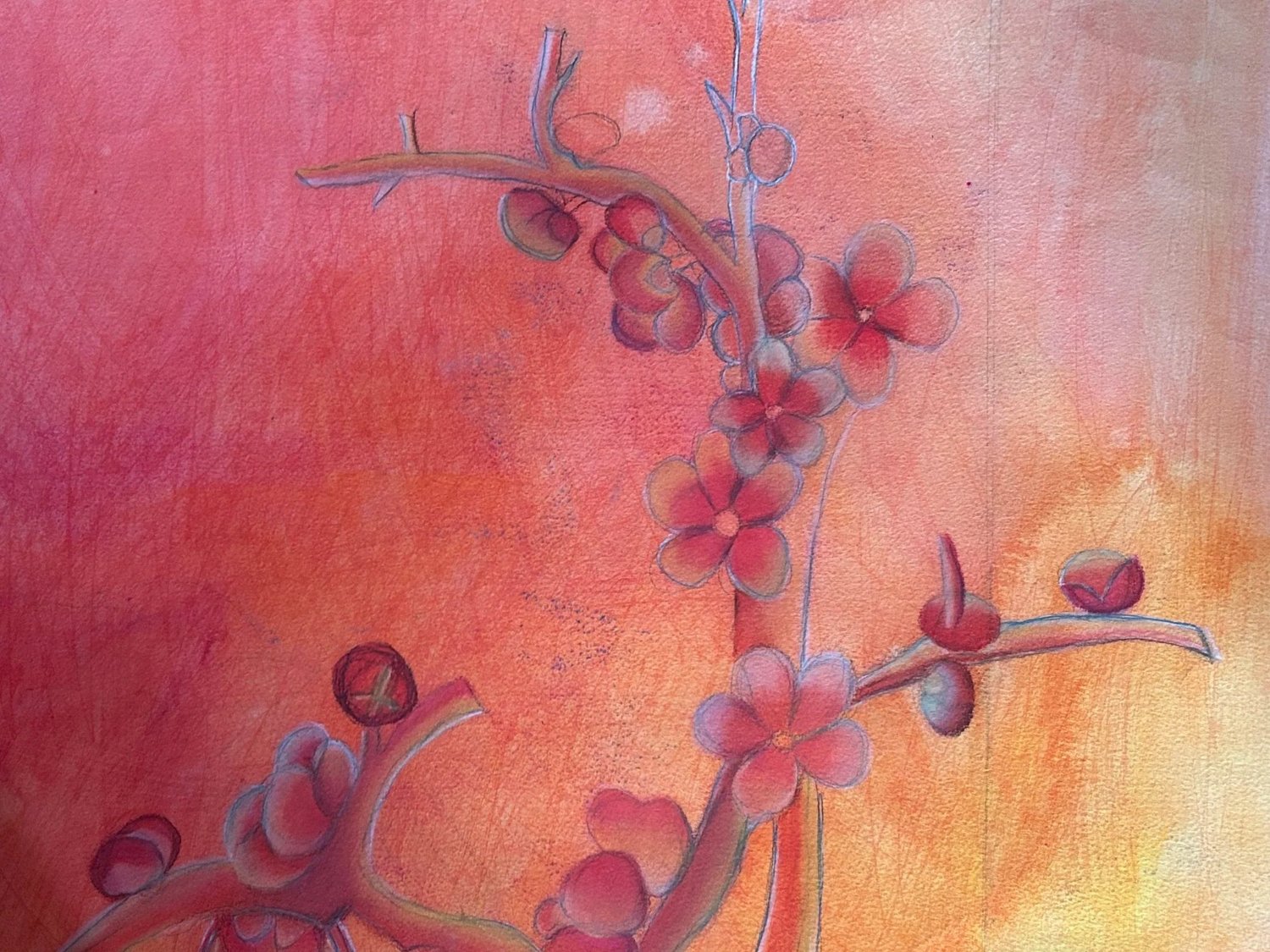 Artwork from Laure Schneider's art therapy practice