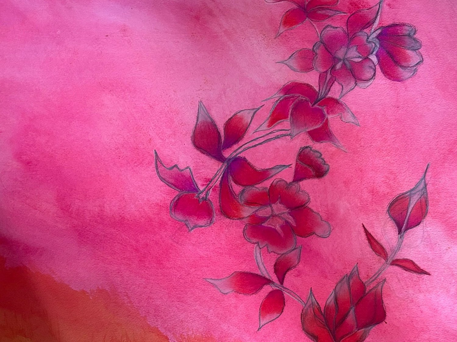 Artwork from Laure Schneider's art therapy practice