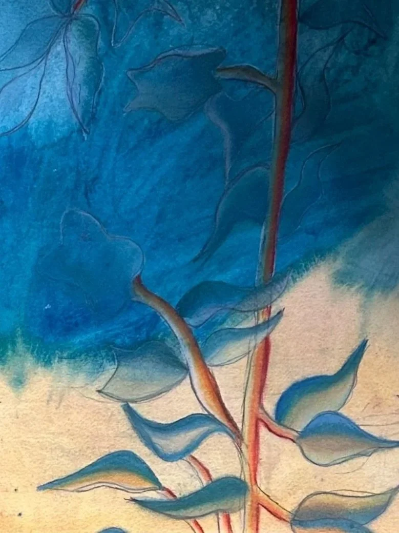 Artwork from Laure Schneider's art therapy practice
